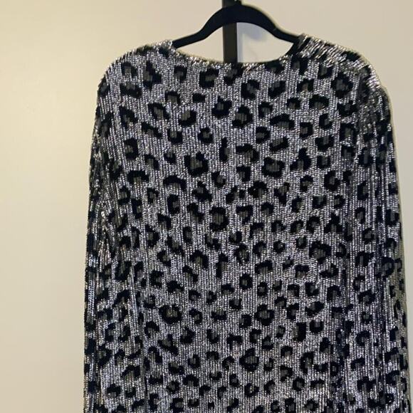 RETROFETE Leopard style cardigan. - Picture 8 of 11
